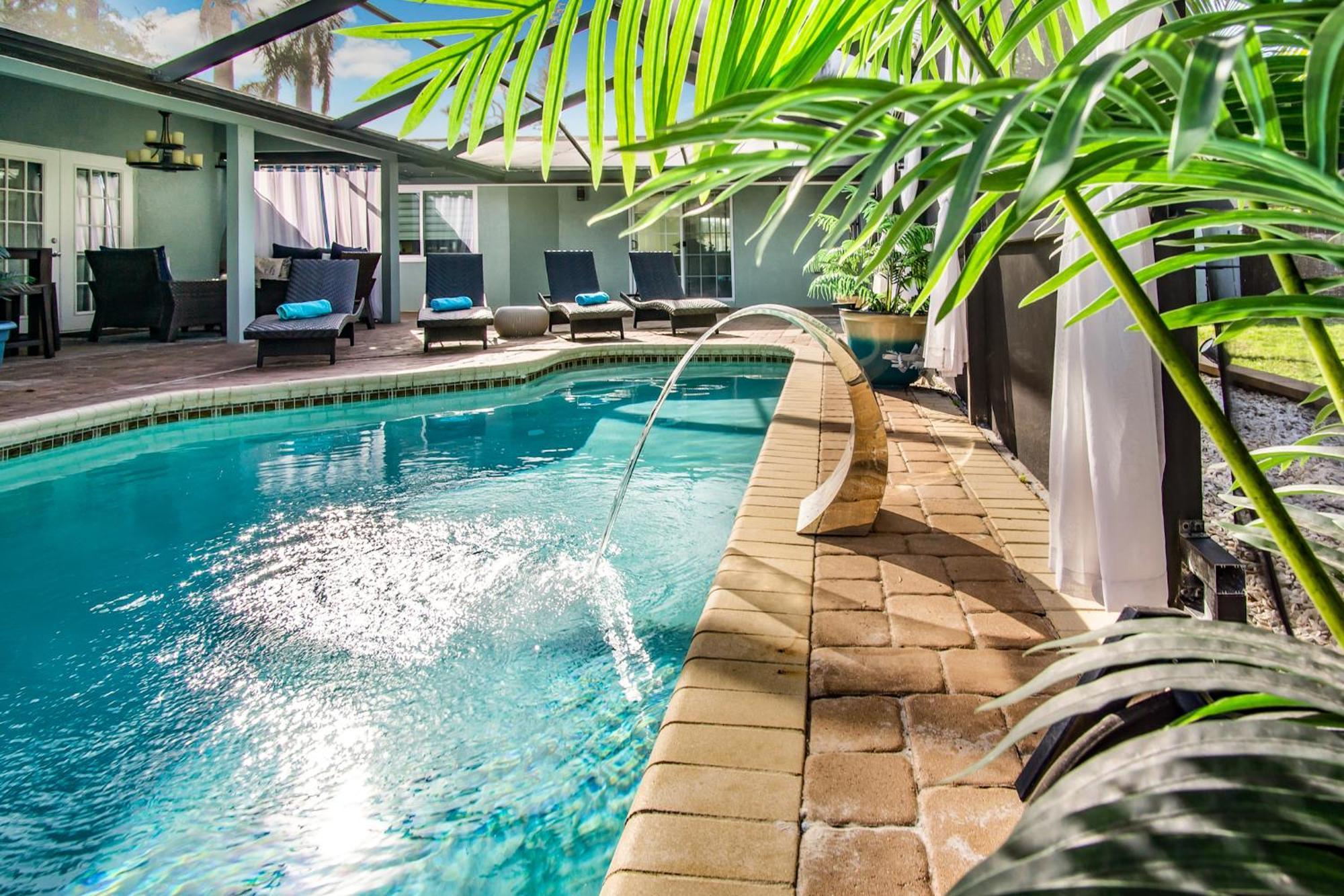 Luxury Zen Den With Heated Pool Just Off Siesta Key Apartment Sarasota Exterior photo